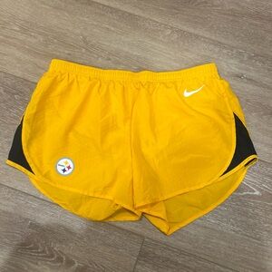 Nike NFL Dri-Fit Yellow Running Shorts M